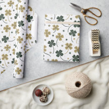 Elegant Shamrock & Gold St. Patrick’s Day