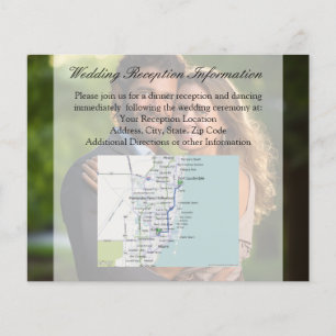 Elegant Sheer Overlay Photo Wedding Flyer