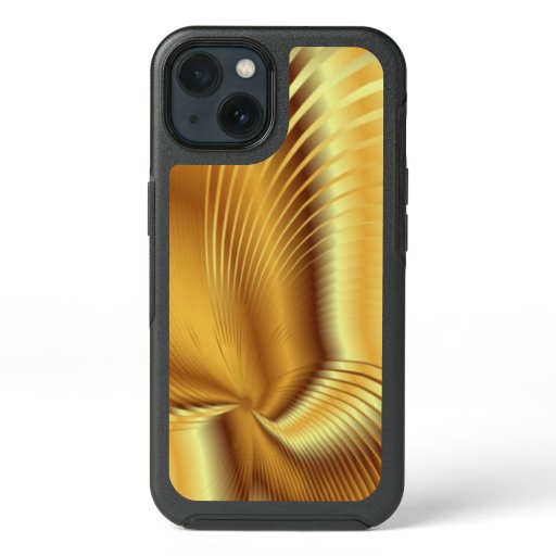 Elegant Shine Metallic Gold I Phone 13 case