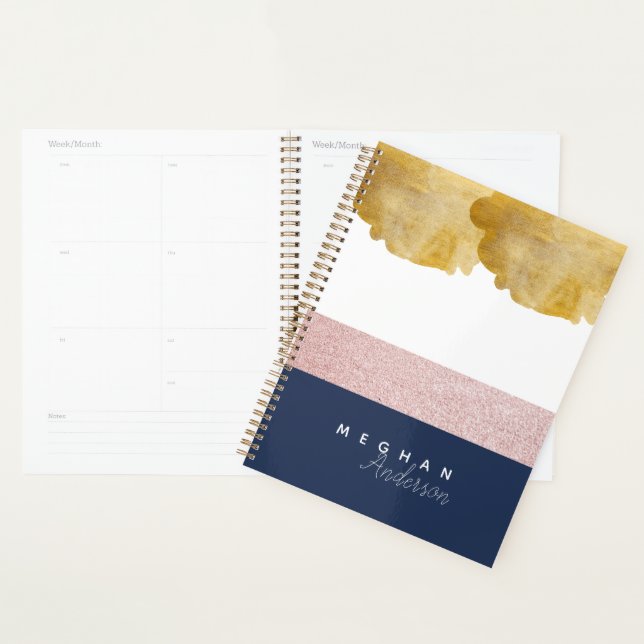 Elegant Shine ⎢Personalized Planner (Display)