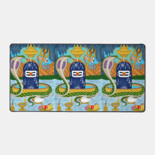 Elegant Shivlingam Mouse Pad for Spiritual Vibes
