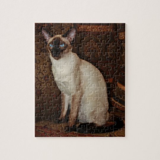 siamese cat jigsaw puzzle