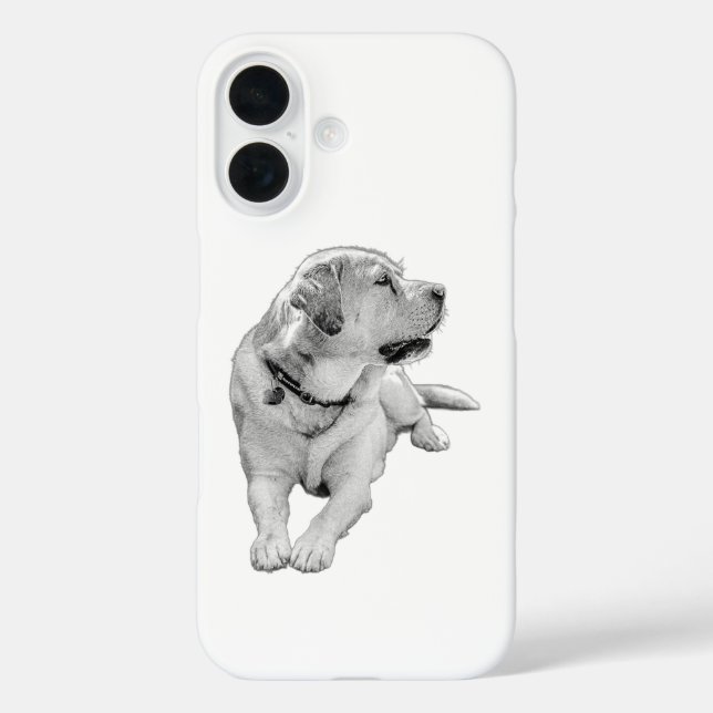 Elegant Sideview – Labrador Case-Mate iPhone Case (Back)