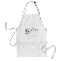 Elegant Signature Salon Stylist Apron