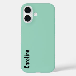 Elegant Signature Script Monogram iPhone 16 Case