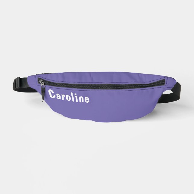 Elegant Signature Script Monogram Fanny Pack (Front)