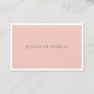 Elegant Silk Modern Professional Stylish Luxe Business Card