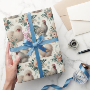 Elegant Silkie Chicken All-Occasion Gift Wrap