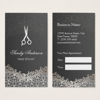 hair stylist business card