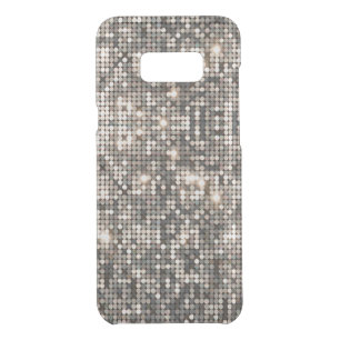 Elegant Silver Disco Glitter Background Uncommon Samsung Galaxy S8+ Case