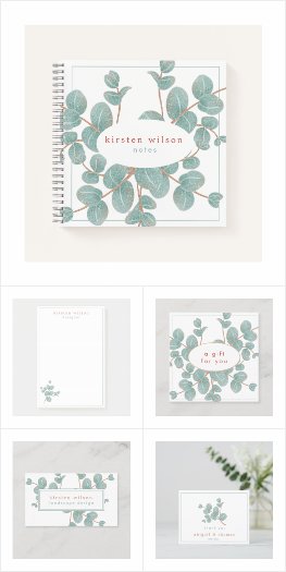 Elegant Silver Eucalyptus