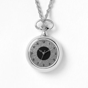Elegant Silver Face Watch