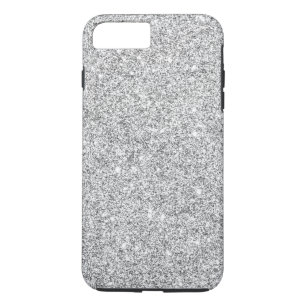 Elegant Silver Glitter iPhone 8 Plus/7 Plus Case