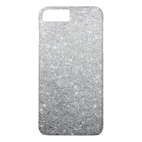 Elegant Silver Glitter iPhone 8 Plus7 Plus Case