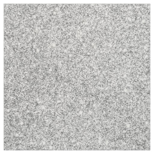 Elegant Silver Glitter Fabric