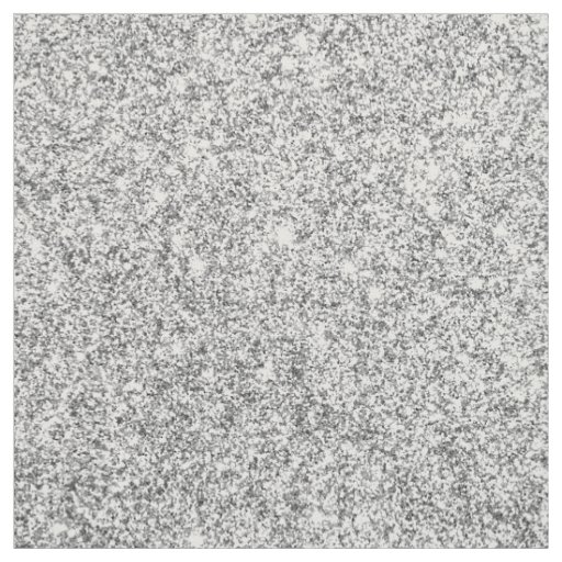Elegant Silver Glitter Fabric