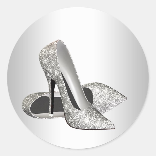 Black Gold Glitter High Heel Shoes Paper Plates | Zazzle | Gold high heel  shoes, Black gold jewelry, Glitter high heels
