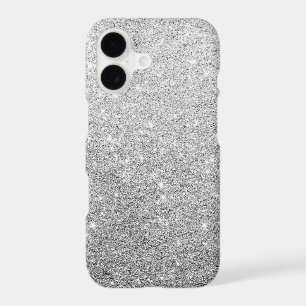 Elegant Silver Glitter iPhone 17 Case