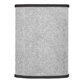 Elegant Silver Glitter Lamp Shade (Right)