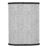 Elegant Silver Glitter Lamp Shade (Back)