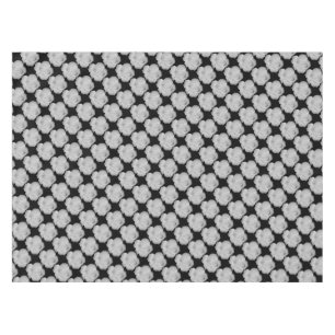 Elegant silver gray roses on black or any color tablecloth