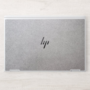 Elegant Silver HP Laptop Skin