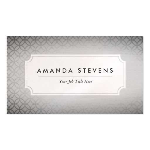 4,000+ Metallic Silver Business Cards and Metallic Silver Business Card ...