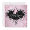 Elegant Silver Pink Black Princess Baby Shower