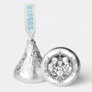 Elegant Silver Religious Catholic Wedding  Hershey®'s Kisses®