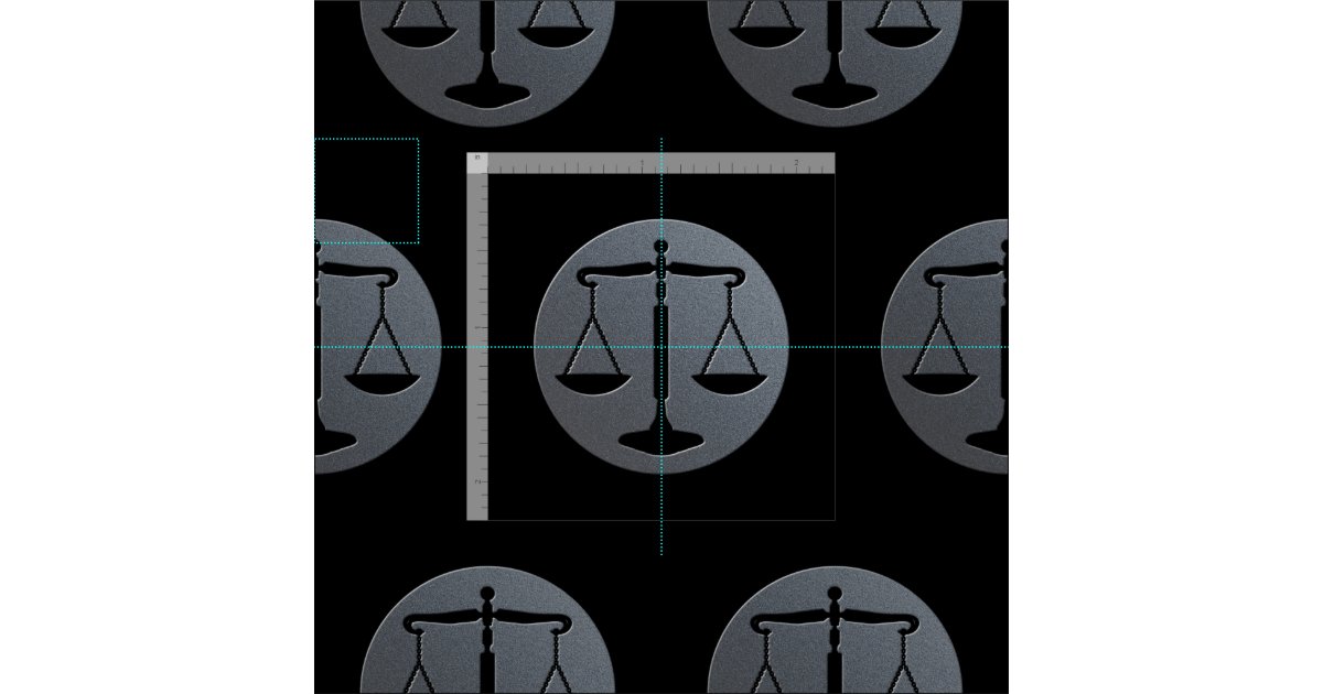 Elegant Silver Scales of Justice Lawyer Fabric