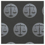 Elegant Silver Scales of Justice | Lawyer Fabric