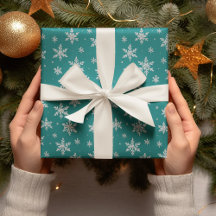 Elegant Silver Snowflake | Winter Holiday