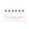 Elegant Simpla Red White Beauty Salon Loyalty