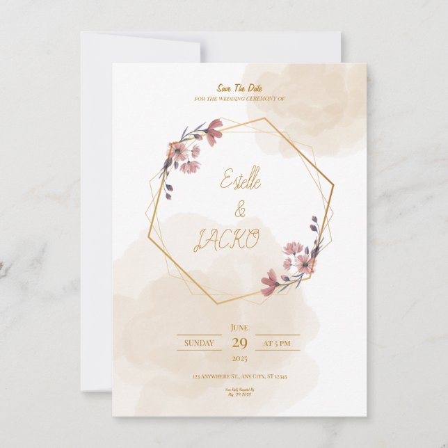 Elegant Simple Cards (Front)