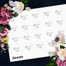 Elegant Simple Contemporary Handwriting Thank You