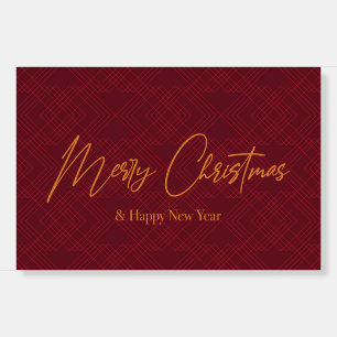 Elegant, simple, cool design of Merry Christmas Foam Board