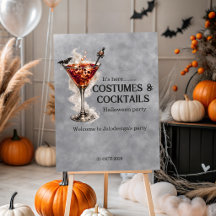 Elegant Simple Costumes Cocktails Halloween Party