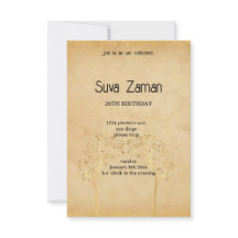 Elegant Simple Cute Gray 20th Birthday