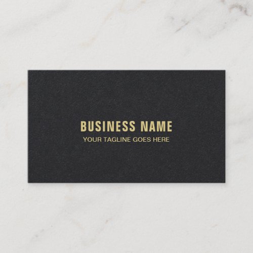 Elegant Simple Design Modern Luxury Premium Black Business Card
