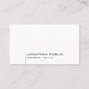 Elegant Simple Design Modern Professional Template Business Card