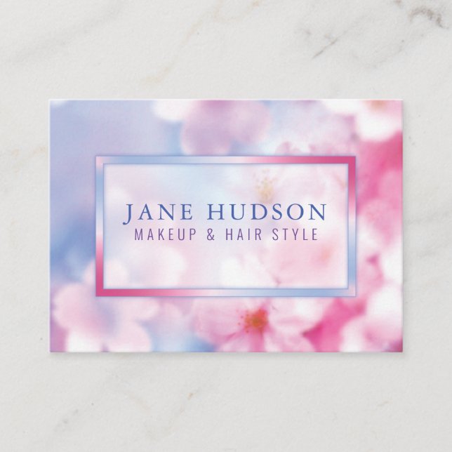 Elegant Simple Minimalist Editable Business Card (Front)