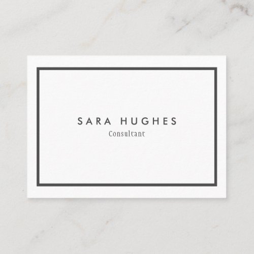 Elegant Simple Modern Appointment Card