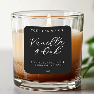 Elegant Simple Modern Candle Label