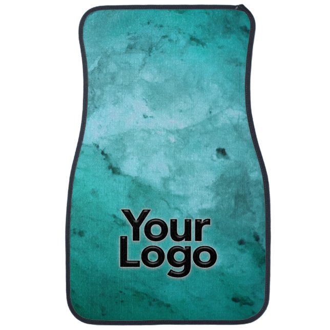 Elegant Simple Modern Company Logo Classic Car Floor Mat (Front)