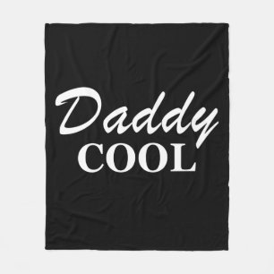 Elegant Simple Modern Fathers Day gift Cool Dad Fleece Blanket