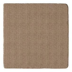 Elegant simple natural bamboo fiber trivet