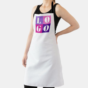 Elegant Simple Personalized Wedding Custom Idea Apron