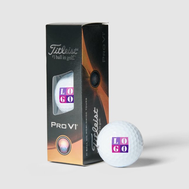 Elegant Simple Personalized Wedding Custom Idea  Golf Balls (Packaging)