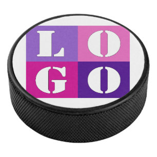 Elegant Simple Personalized Wedding Custom Idea  Hockey Puck