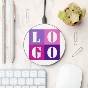 Elegant Simple Personalized Wedding Custom Idea Wireless Charger